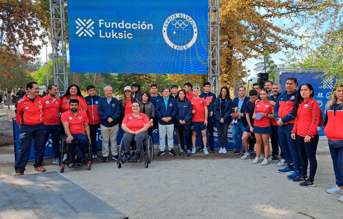 Exhibición De Tenis De Mesa Se Realizó En El Parque Metropolitano De Santiago De Cara A Los 1211